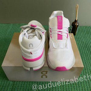 On Cloud Cloudnova "Barbie" Women Pink Shoes White/Carnation